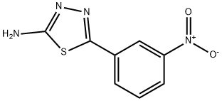 5-(3-NITRO-PHENYL)-[1,3,4]THIADIAZOL-2-YLAMINE Struktur