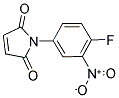 1-(4-FLUORO-3-NITROPHENYL)-1H-PYRROLE-2,5-DIONE Struktur