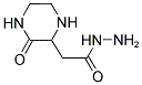 (3-OXO-PIPERAZIN-2-YL)-ACETIC ACID HYDRAZIDE Struktur