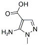 5-AMINO-1-METHYL-1H-PYRAZOLE-4-CARBOXYLIC ACID Struktur