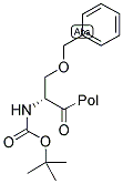 BOC-D-SER(BZL)-PAM RESIN Struktur