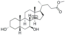 5-BETA-CHOLANIC ACID-3-ALPHA, 7-BETA-DIOL METHYL ESTER