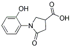 1-(2-HYDROXYPHENYL)-2-PYRROLDINONE-4-CARBOXYLIC ACID Struktur