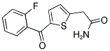 2-[5-(2-FLUOROBENZOYL)-2-THIENYL]ACETAMIDE Struktur