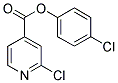 4-CHLOROPHENYL 2-CHLOROISONICOTINATE Struktur