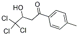 4,4,4-TRICHLORO-3-HYDROXY-1-(4-METHYLPHENYL)BUTAN-1-ONE Struktur