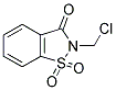 2-CHLOROMETHYL-1,1-DIOXO-1,2-DIHYDRO-1LAMBDA6-BENZO[D]ISOTHIAZOL-3-ONE Struktur