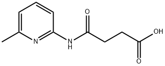 N-(6-METHYL-2-PYRIDYL) SUCCINAMIC ACID Struktur