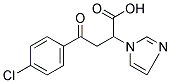 4-(4-CHLOROPHENYL)-2-(1H-IMIDAZOL-1-YL)-4-OXOBUTANOIC ACID Struktur