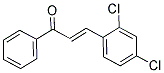 3-(2,4-DICHLOROPHENYL)-1-PHENYL-2-PROPEN-1-ONE Struktur