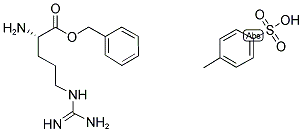 L-ARG BENZYL ESTER-P-TOSYLATE Struktur