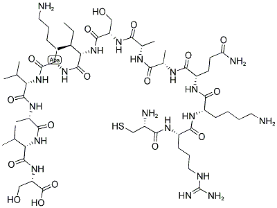 CYS-ARG-LYS-GLN-ALA-ALA-SER-ILE-LYS-VAL-ALA-VAL-SER Struktur