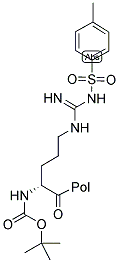 BOC-D-ARG(TOS)-PAM RESIN Struktur