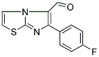 6-(4-FLUORO-PHENYL)-IMIDAZO[2,1-B]THIAZOLE-5-CARBALDEHYDE Struktur