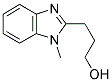 3-(1-METHYL-1H-BENZOIMIDAZOL-2-YL)-PROPAN-1-OL Struktur