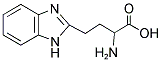 2-AMINO-4-(1H-BENZOIMIDAZOL-2-YL)-BUTYRIC ACID Struktur