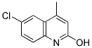 6-CHLORO-4-METHYL-2-QUINOLINOL Struktur