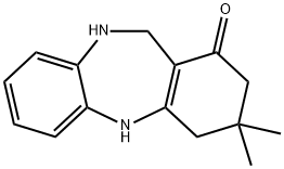 3,3-DIMETHYL-2,3,4,5,10,11-HEXAHYDRO-1H-DIBENZO[B,E][1,4]DIAZEPIN-1-ONE Struktur