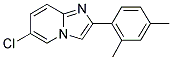 6-CHLORO-2-(2,4-DIMETHYL-PHENYL)-IMIDAZO[1,2-A]PYRIDINE Struktur