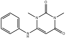 1,3-DIMETHYL-6-PHENYLAMINO-URACIL Struktur