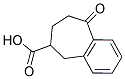 9-OXO-6,7,8,9-TETRAHYDRO-5H-BENZOCYCLOHEPTENE-6-CARBOXYLIC ACID Struktur