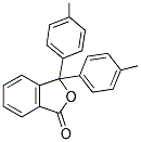 3,3-BIS(4-METHYLPHENYL)-1(3H)-ISOBENZOFURANONE Struktur