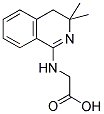 N-(3,3-DIMETHYL-3,4-DIHYDROISOQUINOLIN-1-YL)GLYCINE Struktur