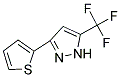 2-(5-(TRIFLUOROMETHYL)PYRAZOL-3-YL)THIOPHENE Struktur