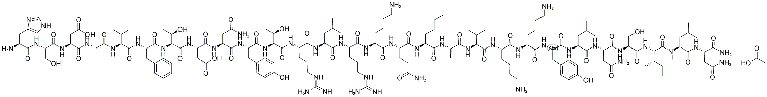 VASOINTESTINAL PEPTIDE, 17-NLE Struktur