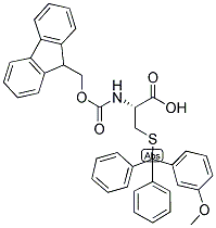 FMOC-CYS(4-METHOXYTRITYL)-OH Struktur