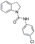 N-(4-CHLOROPHENYL)INDOLINYLFORMAMIDE Struktur