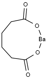 BARIUM ADIPATE Struktur