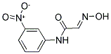 (2E)-2-(HYDROXYIMINO)-N-(3-NITROPHENYL)ACETAMIDE Struktur