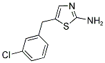 5-(3-CHLORO-BENZYL)-THIAZOL-2-YLAMINE Structure