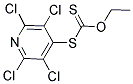 O-ETHYL S-(2,3,5,6-TETRACHLOROPYRIDIN-4-YL) DITHIOCARBONATE Struktur