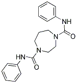 N-PHENYL(4-(N-PHENYLCARBAMOYL)(1,4-DIAZAPERHYDROEPINYL))FORMAMIDE Struktur