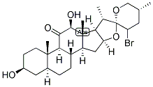 23-BROMO-11-KETO ROCKOGENIN Struktur