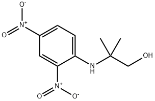 2-[(2,4-DINITROPHENYL)AMINO]-2-METHYLPROPAN-1-OL Struktur