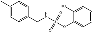 2-HYDROXYPHENYL-N-(4-METHYLBENZYL)SULFAMATE Struktur