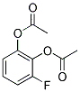 2-(ACETYLOXY)-3-FLUOROPHENYL ACETATE Struktur