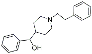 ALPHA-PHENYL-1-(2-PHENYLETHYL)-4-PIPERIDINEMETHANOL Struktur