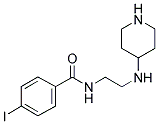 N-[2-(PIPERIDINYLAMINO) ETHYL]-4-IODOBENZAMIDE Struktur