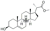 23,24-BISNOR-5-CHOLENIC ACID-3-BETA-OL METHYL ESTER Struktur