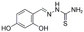 2,4-DIHYDROXYBENZALDEHYDE THIOSEMICARBAZONE Struktur