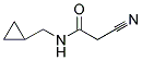 N1-CYCLOPROPYLMETHYL-2-CYANOACETAMIDE Struktur