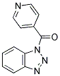 1-(4-PYRIDYLCARBONYL)BENZOTRIAZOLE Struktur