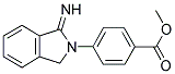 4-(1-IMINO-1,3-DIHYDRO-ISOINDOL-2-YL)-BENZOIC ACID METHYL ESTER Struktur