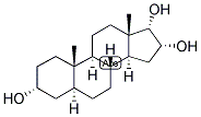 5-ALPHA-ANDROSTAN-3-ALPHA, 16-ALPHA, 17-ALPHA-TRIOL Struktur