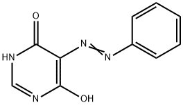 5-(2-PHENYLDIAZENYL)-4,6-PYRIMIDINEDIOL Struktur