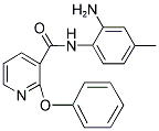 N-(2-AMINO-4-METHYLPHENYL)(2-PHENOXY(3-PYRIDYL))FORMAMIDE Struktur